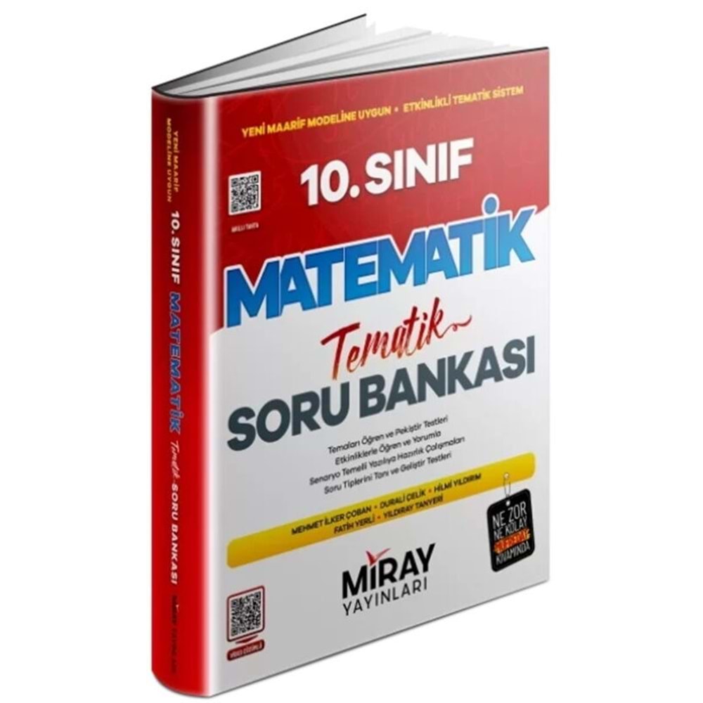 Miray Yayınları 10. Sınıf Matematik Tematik Soru Bankası
