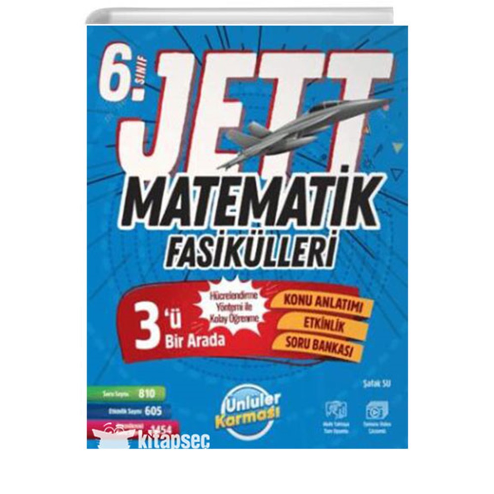 6. Sınıf Matematik Jett Fasikülleri Ünlüler Karması