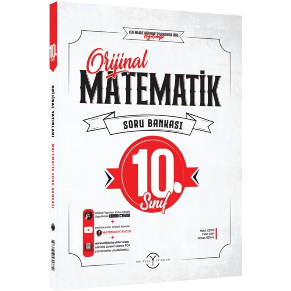 Orjinal 10. Sınıf Matematik Soru Bankası 2025