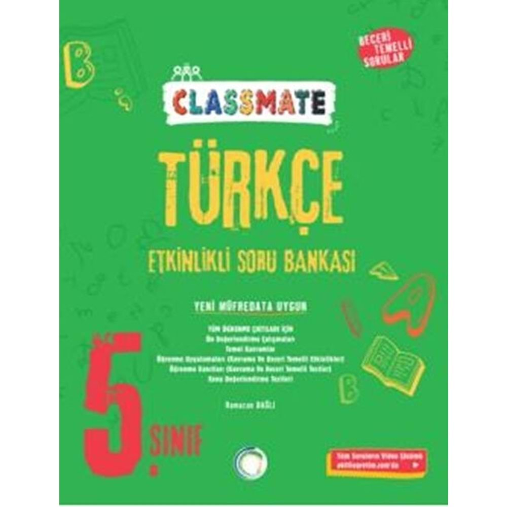 Okyanus Yayınları 5. Sınıf Türkçe Classmate Etkinlikli Soru Bankası