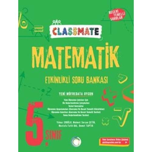 Okyanus Yayınları 5. Sınıf Matematik Classmate Etkinlikli Soru Bankası