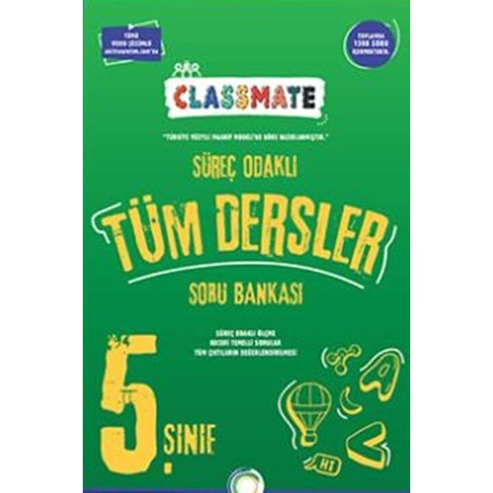 Classmate Süreç Odaklı 5. Sınıf Tüm Dersler Soru Bankası