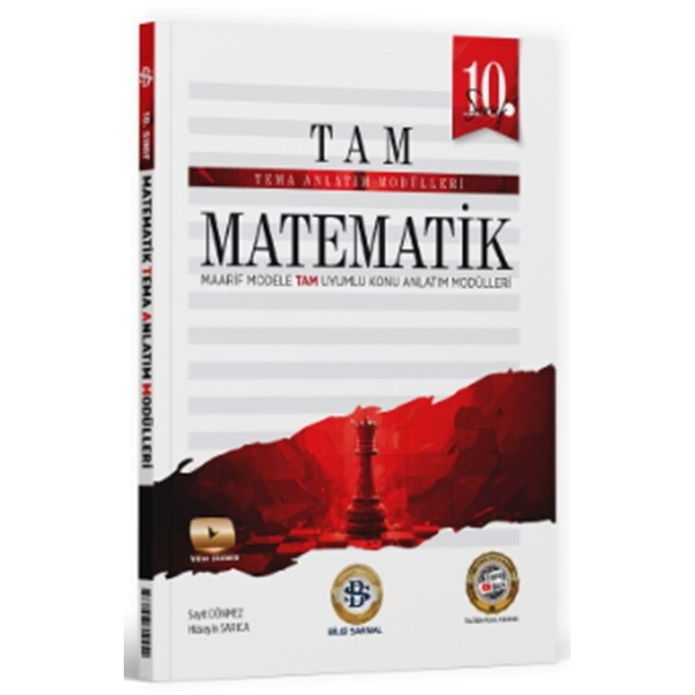 Bilgi Sarmal 10. Sınıf Matematik Tema Konu Anlatım Modülleri