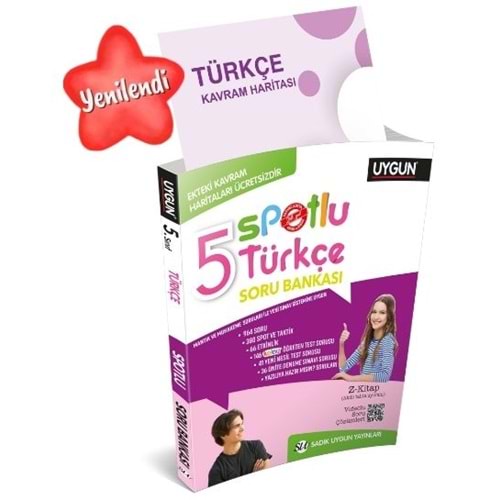 Uygun Spotlu 5. Sınıf Türkçe Soru Bankası