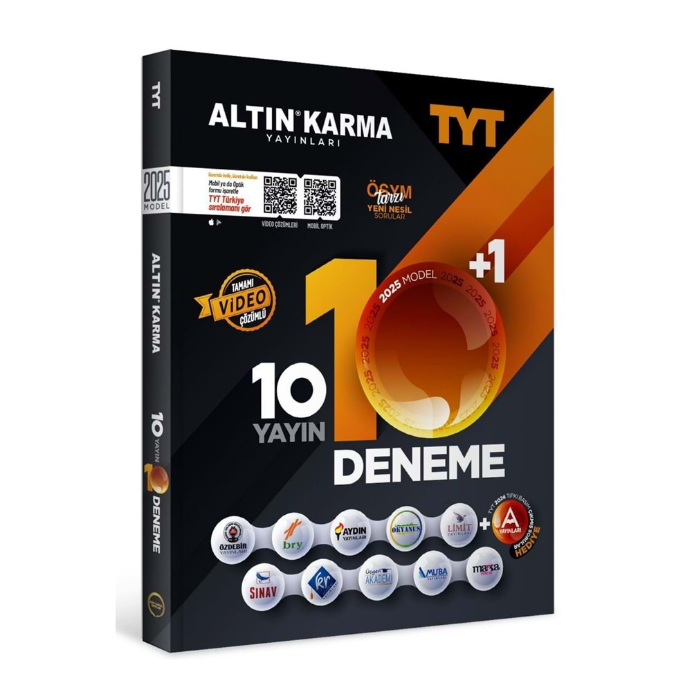 Altın Karma TYT 10 Yayın + 1 Deneme