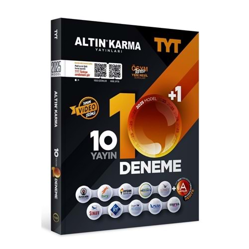 Altın Karma TYT 10 Yayın + 1 Deneme