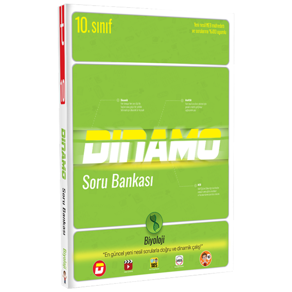 Tonguç Dinamo 10. Sınıf Biyoloji Soru Bankası