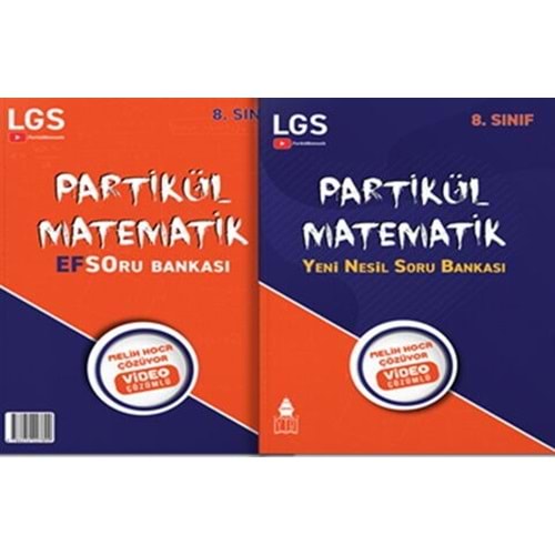 Tonguç Yayınları 8. Sınıf Lgs Partikül Matematik Efso Ve Yeni Nesil Soru Bankası 2 Kitap Birarada