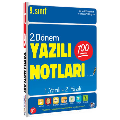 Tonguç 9. Sınıf 2. Dönem 1. Yazılı 2. Yazılı Notları