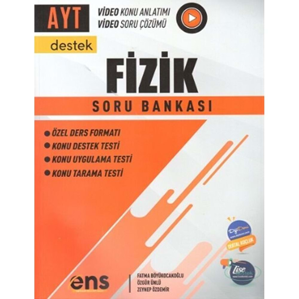 ENS Yayıncılık AYT Fizik Destek Soru Bankası