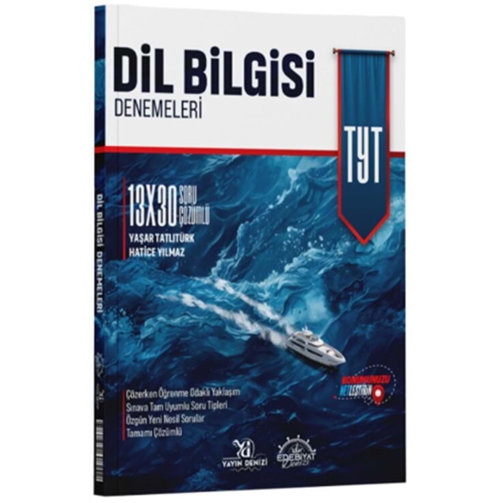 Edebiyat Denizi TYT Dil Bilgisi 13 x 30 Denemeleri