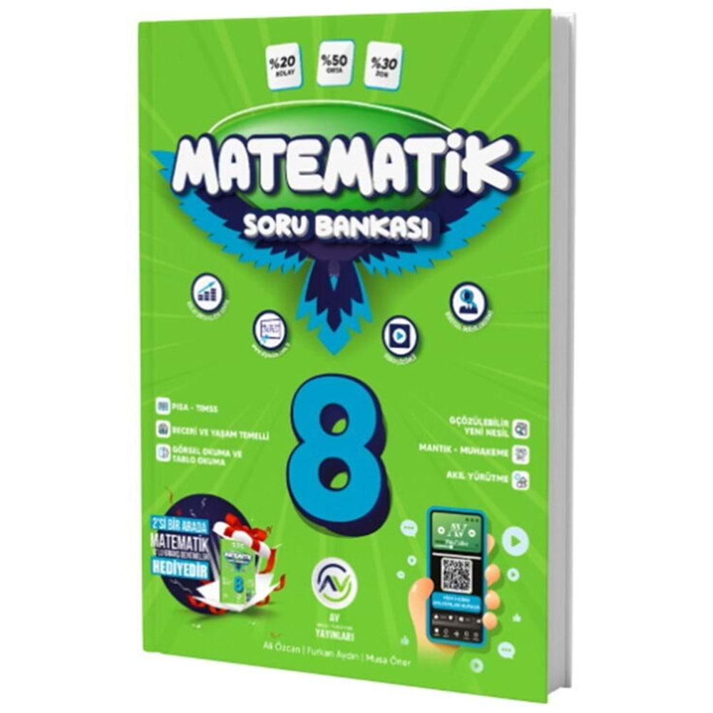 Av Yayınları 8. Sınıf Matematik Soru Bankası
