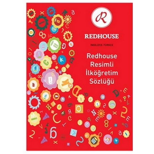 Redhouse RS 014 Resimli İlköğretim Sözlüğü İngilizce-Türkçe Kırmızı
